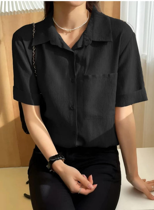 Casual Black Shirt